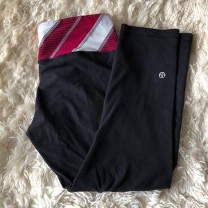 Lululemon reversible Capri tights